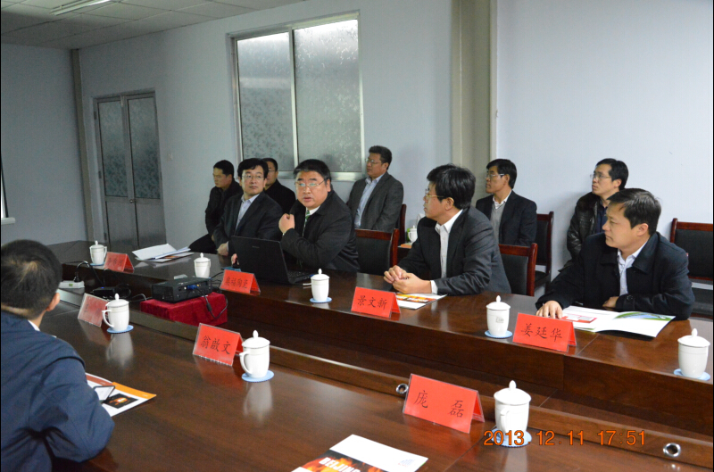 2013年12月11日翁啟文書(shu) 記來訪